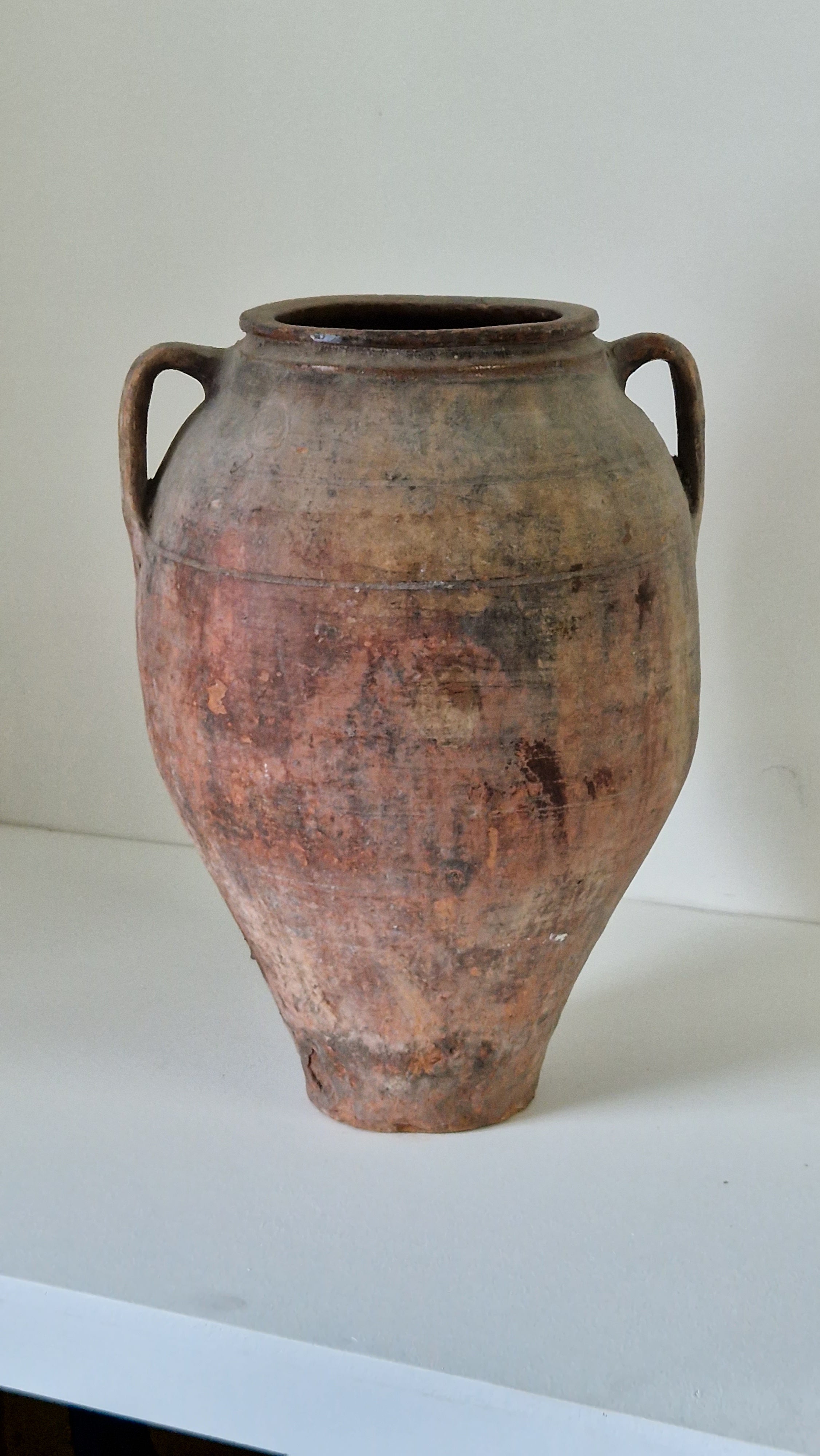 Antique olive oil pot circa 1800 Turkey – Benmore Studio