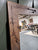 Large character dark oak mirror for hallway, bathroom or bedroom, bar or restaurant