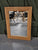Large rustic character light oak mirror,  for hallway, bathroom or bedroom, bar or restaurant