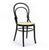 Bentwood bistro chair with cane seat