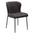 Glam dining chair, cosy bouclé fabric in 6 colours with black legs
