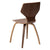 S.I.T. Walnut BENTWOOD DINING CHAIR, SCANDINAVIAN STYLE, CONTEMPORARY BENT PLYWOOD