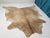 South American Cattle Skin rug Beige & White