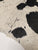 Premium South American cattle skin, white with black patches