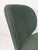 Set of 2 Cloud dining chair, sage green fabric