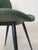 Urban dining chair, sage green fabric