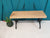 Ash bench seat with cast iron legs, SALE 30% off
