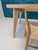 Sale 25% off Solid Ash dining table with Scandi style legs