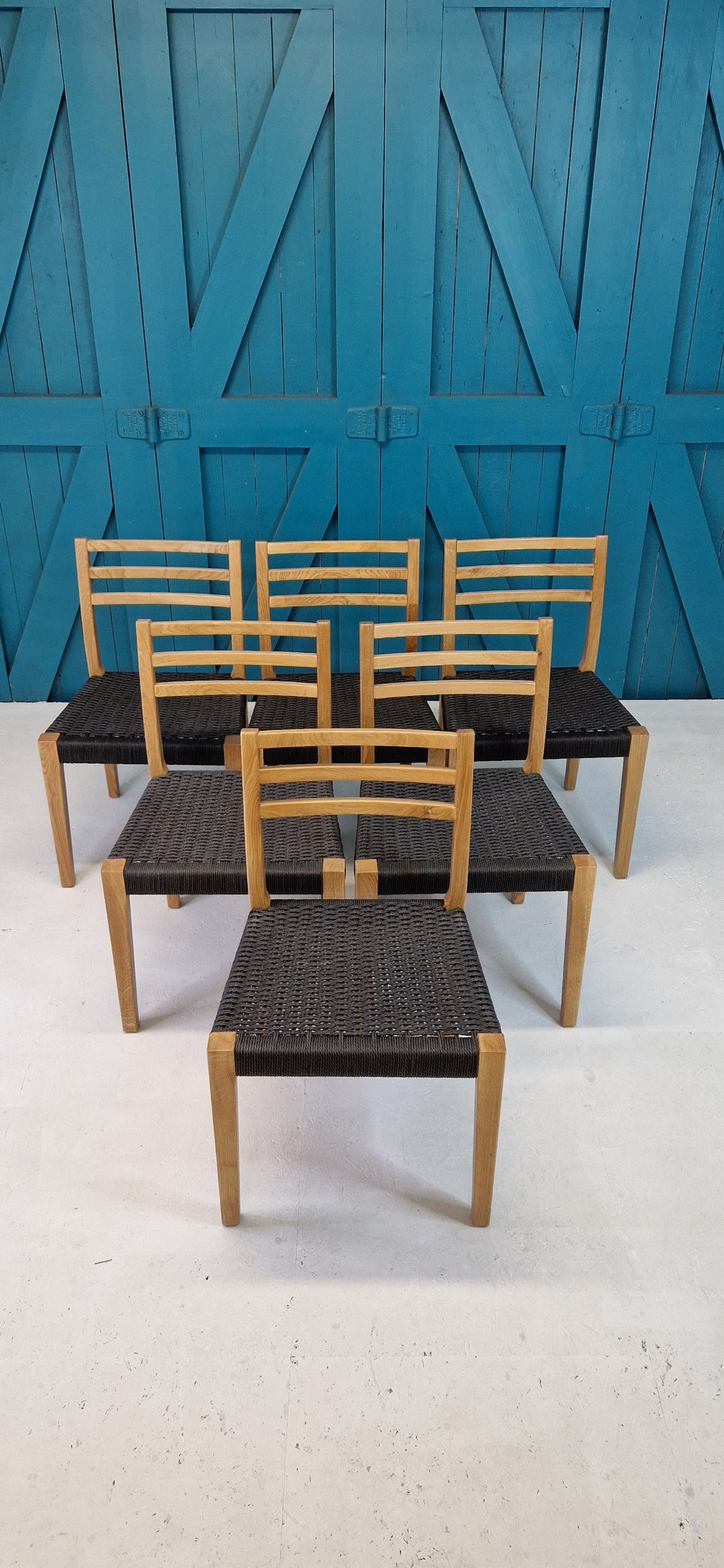 Nordic chair, set of 6 mid-century design SALE...33% off original price