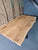 Live edge oak dining table, 6ft long  seats 6-8 people