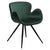 Gaia Dining Chair, Emerald Green velvet