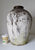 Large antique white washed ceramic pot/planter/jug/vase