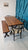 African Teak Kitchen Dining Table, one off available with matching bench