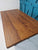 African Teak Kitchen Dining Table, one off available with matching bench