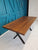 African Teak Kitchen Dining Table, one off available with matching bench