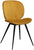 Urban velvet dining chair bronze/mustard