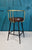 Cosmopolitan bar stool, burgundy leather Art Deco style 10% off