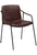 Boto armchair dining chair, art leather various colours