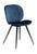 Cloud dining  chair, midnight blue velvet set of 2