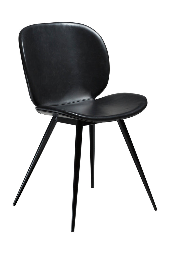 Cloud Chair, black faux leather