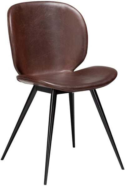 Cloud chair vintage cocoa art leather