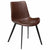 Hype dining hair Cocoa art leather, made in Denmark