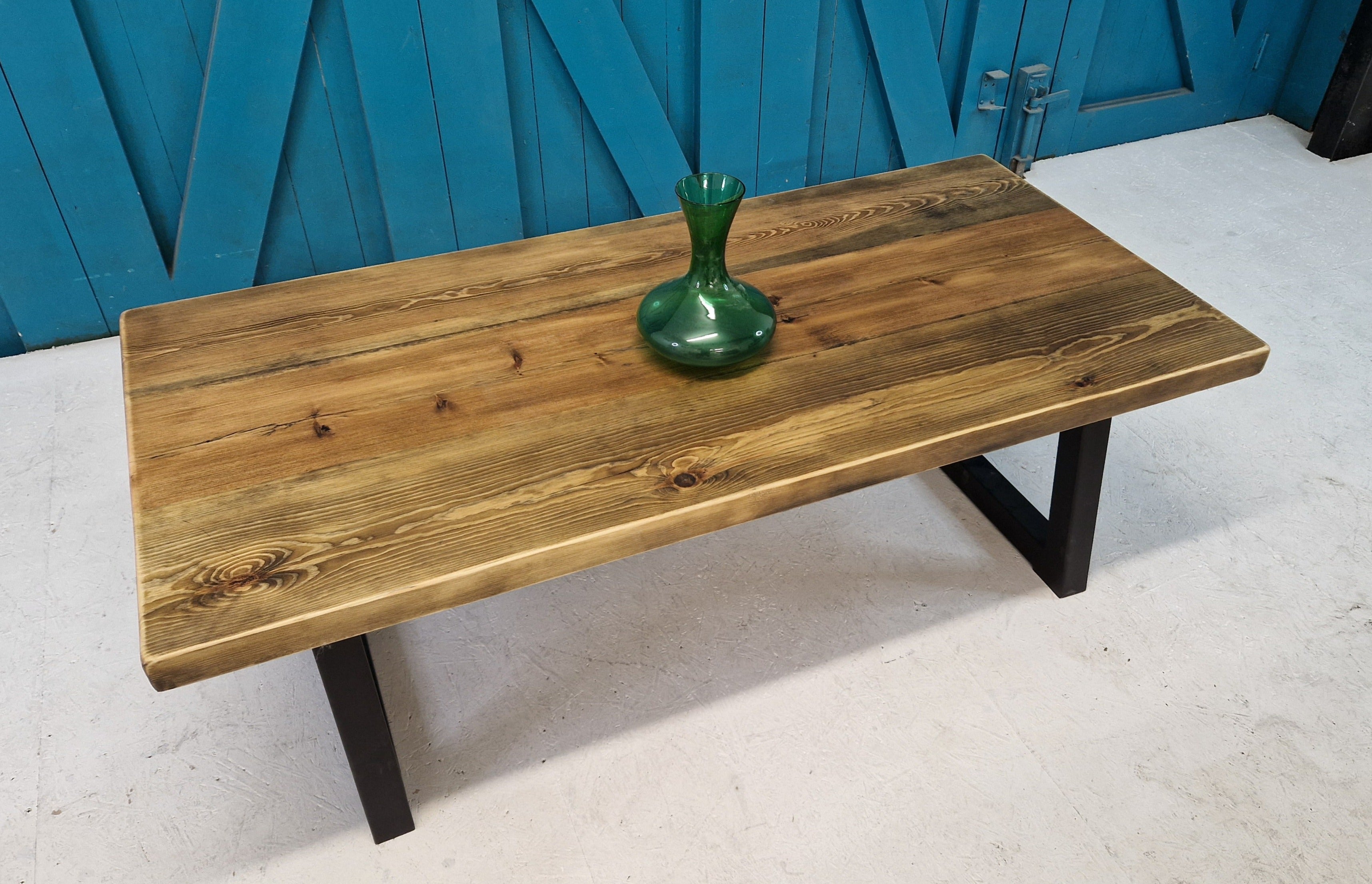 large pine coffee table 